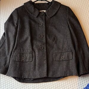 Women's Black Wool Jacket